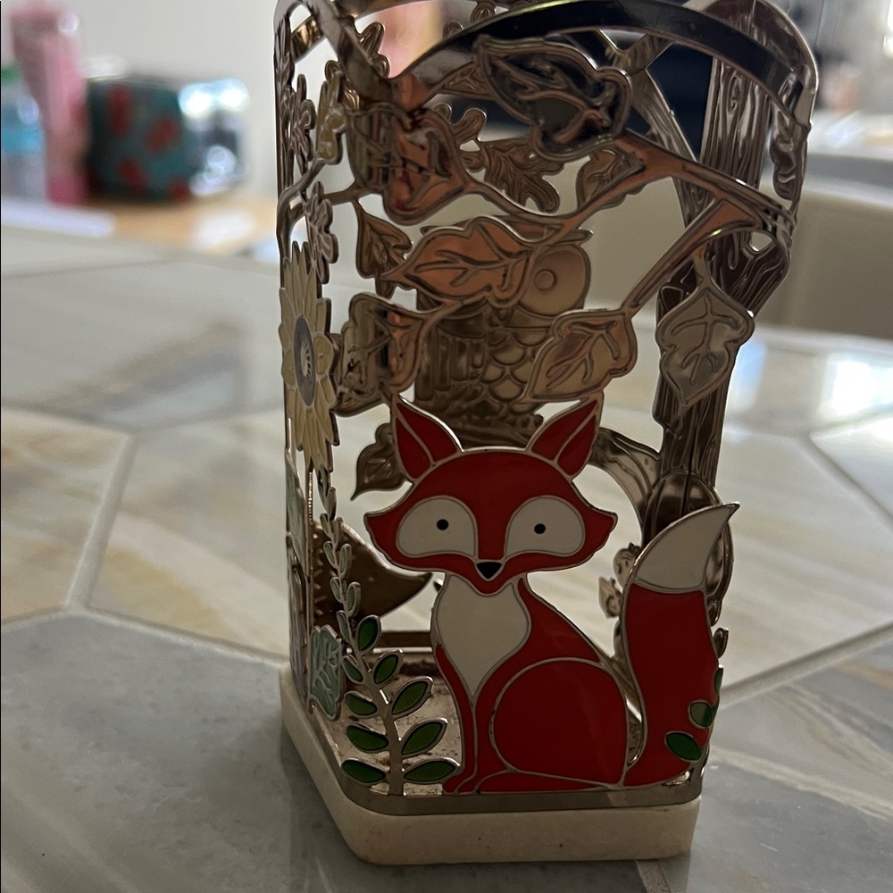 Farm Owl Metal soap holder